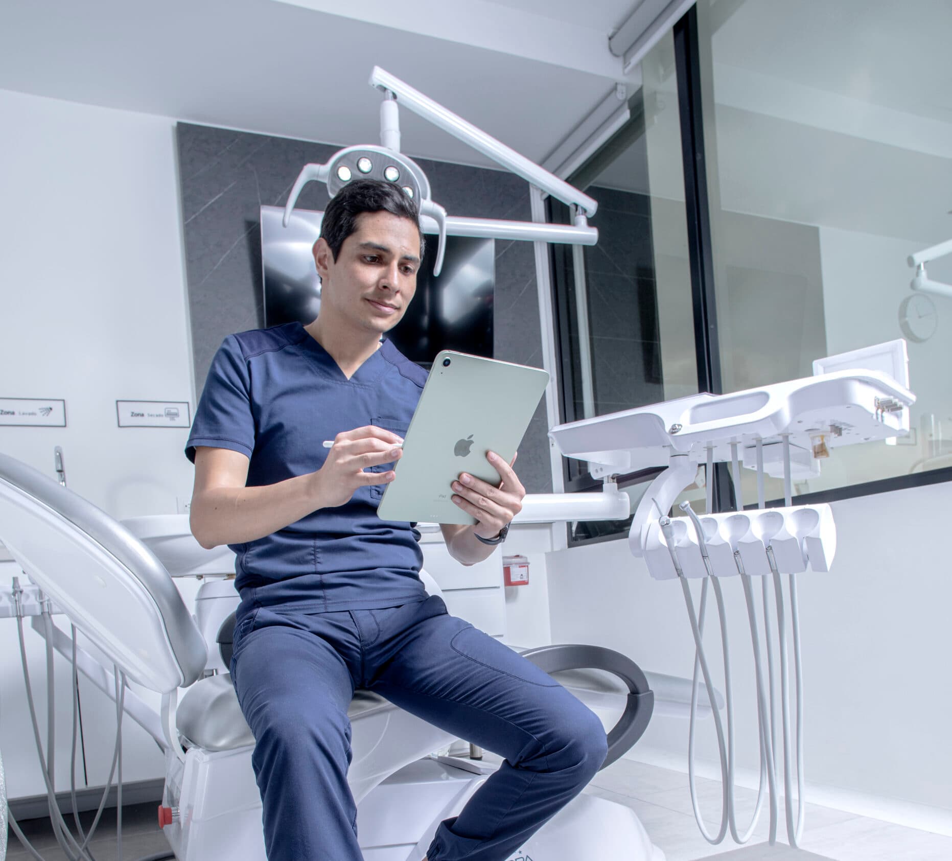 Clinic Happy Patient